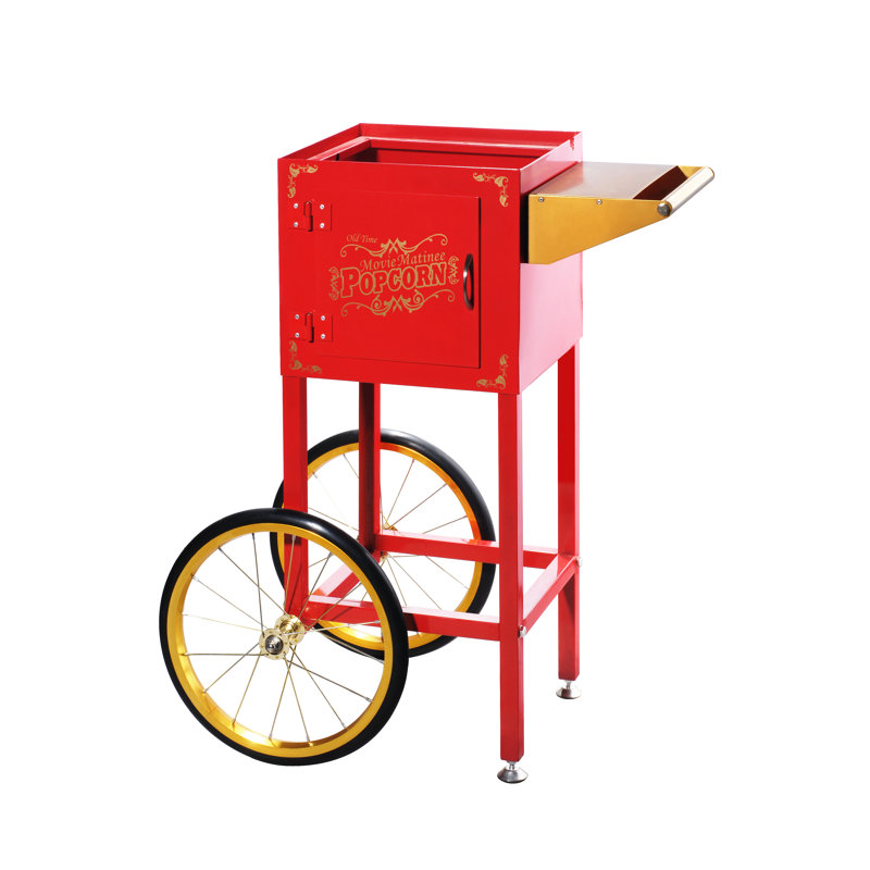 Great Northern Popcorn 8 Oz. Matinee Antique Popcorn Machine & Cart